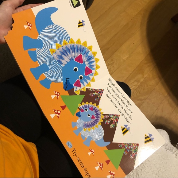 Alphaprints Dinoshapes Dinosaur Sensory Children’s Learning Book - Picture 5 of 5